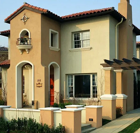Durable anti-fouling exterior wall paint
