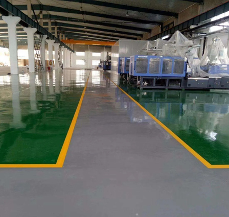 Water-based epoxy floor paint