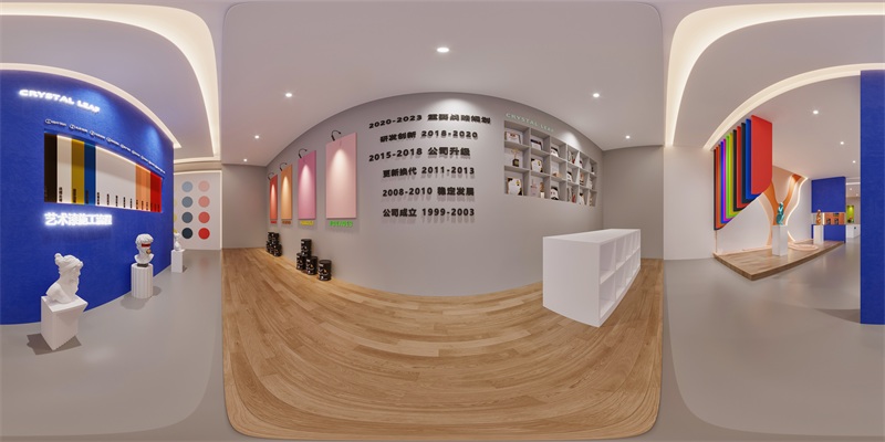 水晶叶展厅内部图片